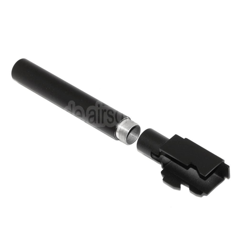 DOUBLE BELL 133mm/136mm Außen Lauf -12mm CCW gegen den Uhrzeigersinn Geeignet für DOUBLE BELL ARMY ARMAMENT Tokyo Marui G34 Serie GBB Pistolen Airsoft