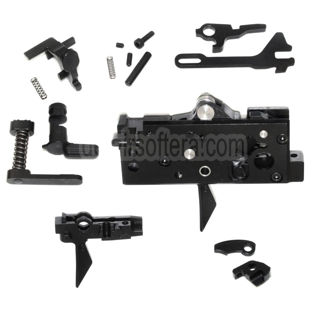 Guns Modify EVO Drop In CNC Full Stahl Untere Teile G-Stil Abzug Set Geeignet für GM Tokyo Marui M4 Serie MWS GBB Gewehre Airsoft