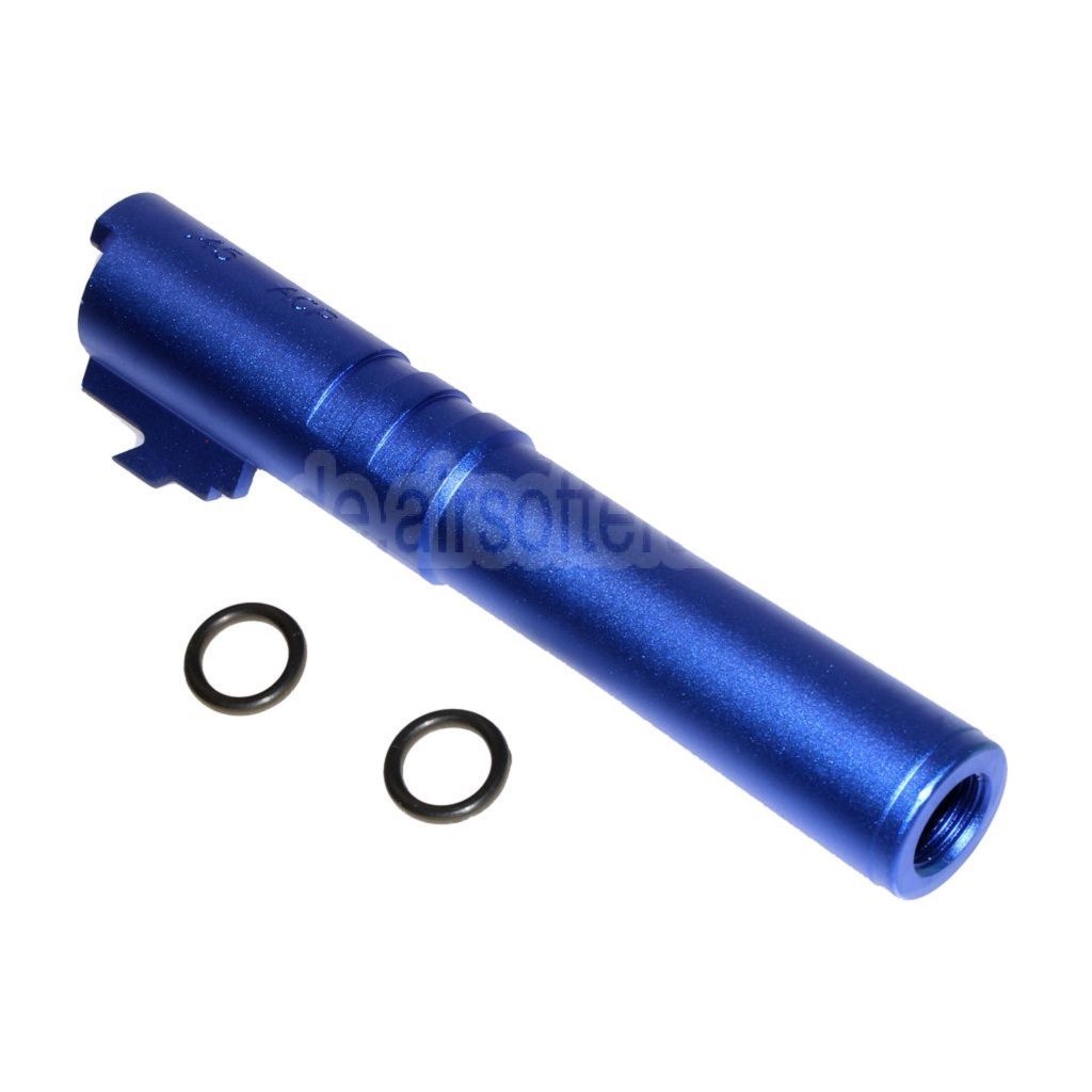 5KU 4.3 Zoll CNC Aluminium Äußerer Lauf +11mm CW im Uhrzeigersinn Geeignet für Tokyo Marui Hi-Capa 4.3 GBB Pistolen Airsoft