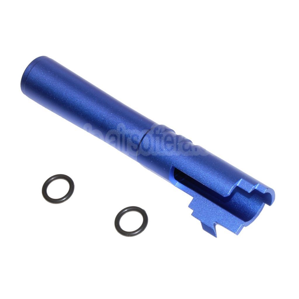 5KU 4.3 Zoll CNC Aluminium Äußerer Lauf +11mm CW im Uhrzeigersinn Geeignet für Tokyo Marui Hi-Capa 4.3 GBB Pistolen Airsoft