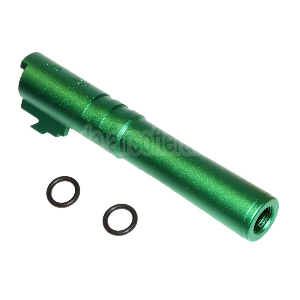 5KU 4.3 Zoll CNC Aluminium Äußerer Lauf +11mm CW im Uhrzeigersinn Geeignet für Tokyo Marui Hi-Capa 4.3 GBB Pistolen Airsoft