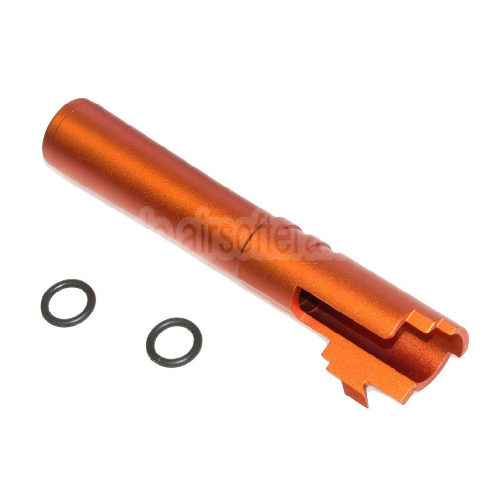 5KU 4.3 Zoll CNC Aluminium Äußerer Lauf +11mm CW im Uhrzeigersinn Geeignet für Tokyo Marui Hi-Capa 4.3 GBB Pistolen Airsoft