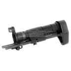 AirsoftEra CNC Aluminum Einziehbarer Schaft mit Adapter Geeignet für CYMA Tokyo Marui MP5K Serie AEG Gewehre Schwarz
