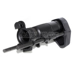 AirsoftEra CNC Aluminum Einziehbarer Schaft mit Adapter Geeignet für CYMA Tokyo Marui MP5K Serie AEG Gewehre Schwarz