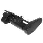 AirsoftEra CNC Aluminum Einziehbarer Schaft mit Adapter Geeignet für CYMA Tokyo Marui MP5 Serie AEG Gewehre Schwarz