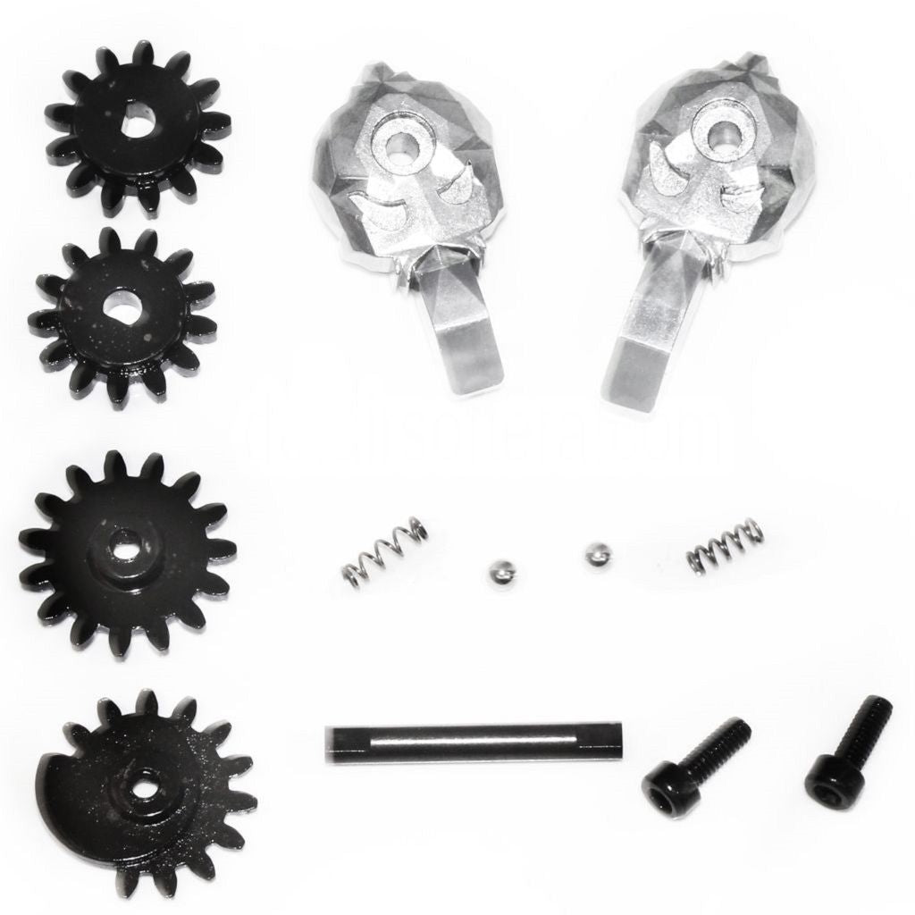 APS Skull Ambidextrous Feuerwahlhebel(Links/rechts) Geeignet für APS ASR PER M4 M16 AEG Gewehre Airsoft