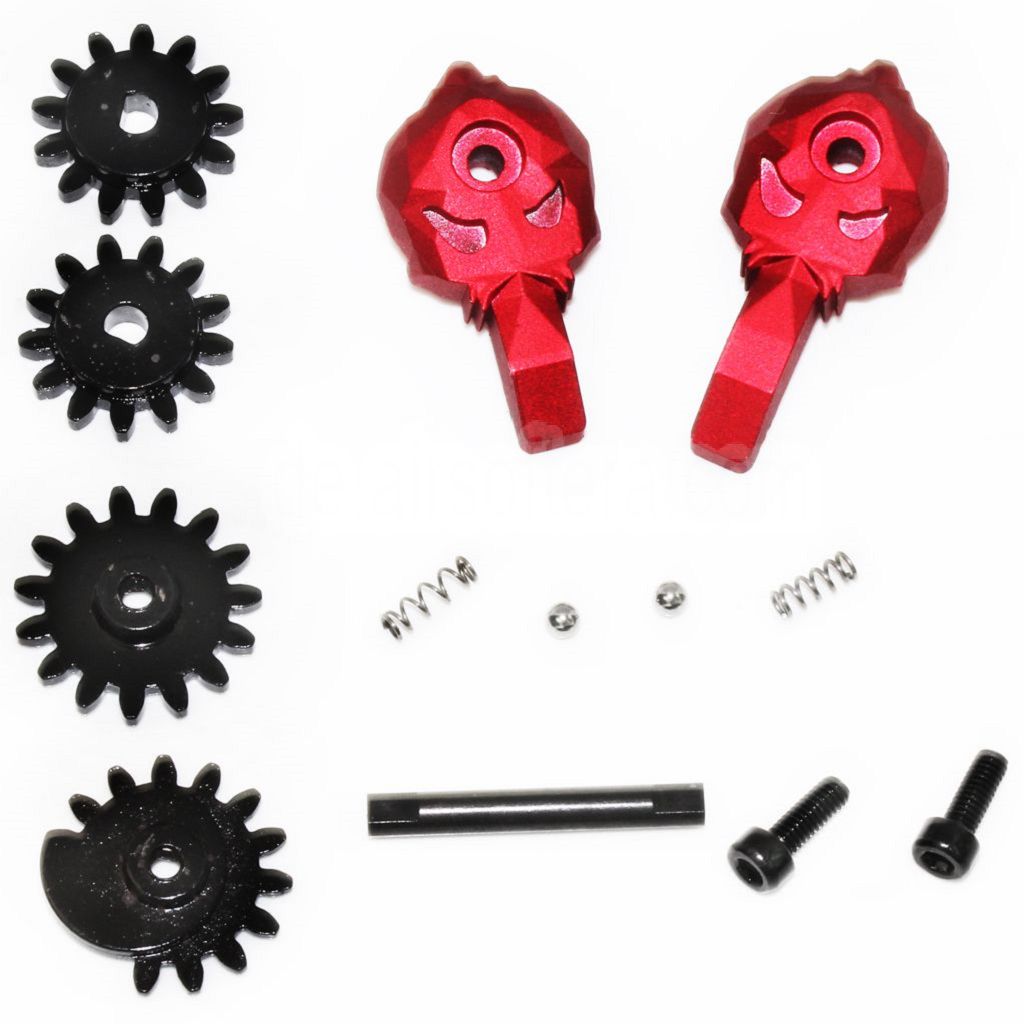 APS Skull Ambidextrous Feuerwahlhebel(Links/rechts) Geeignet für APS ASR PER M4 M16 AEG Gewehre Airsoft