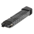 APS TTI 23rd Gas Magazin mit Dickem Boden Geeignet für G17 G18C G-Serie GBB Pistolen Airsoft Schwarz