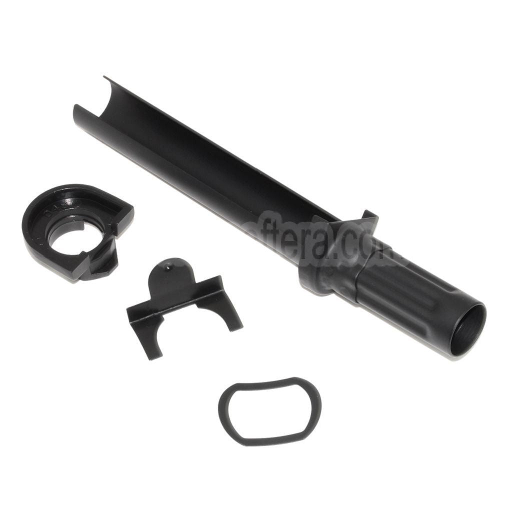 CYMA Aluminium Gasrohrbaugruppe geeignet für CM048 AK74N Serie AEG Gewehre Airsoft Schwarz