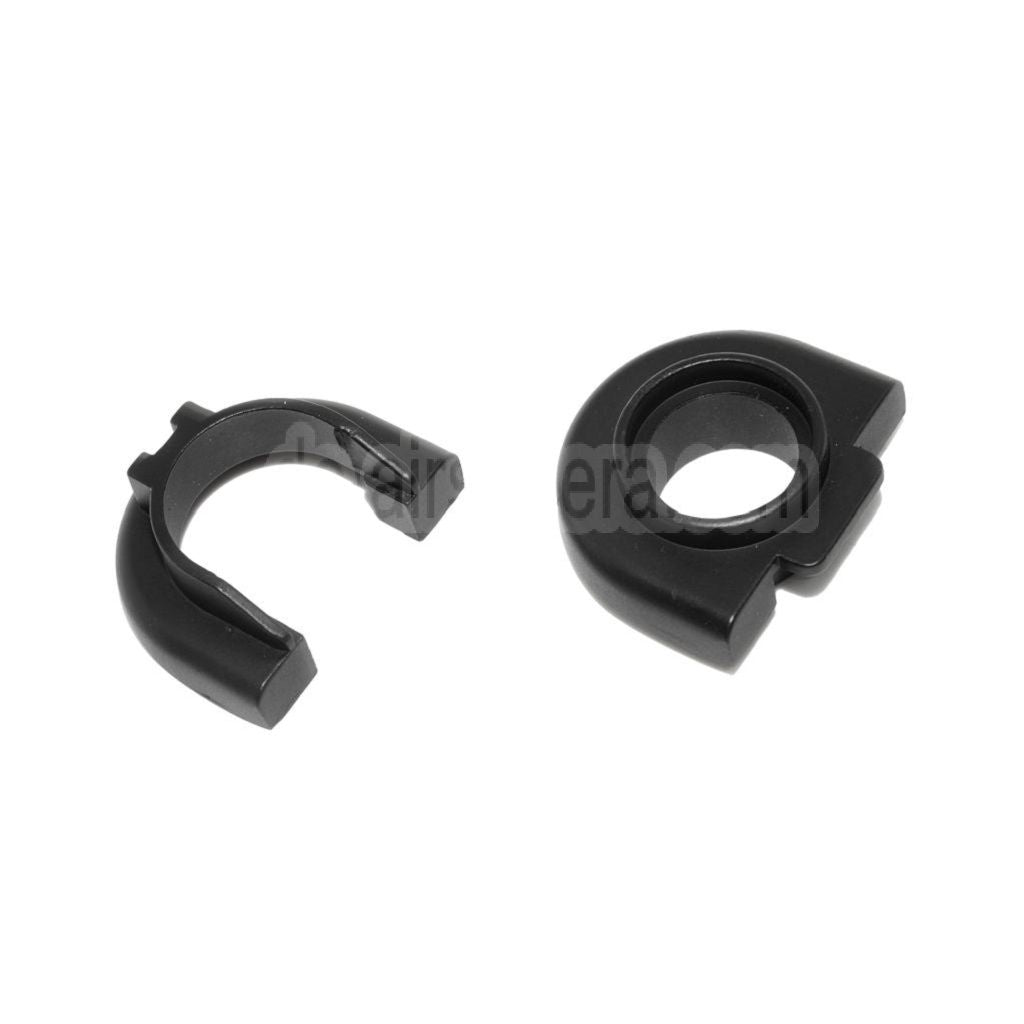 CYMA Metall Handschutzhalterung Befestigung Basis Geeignet für CYMA AK74U Serie AEG Gewehre Airsoft Schwarz
