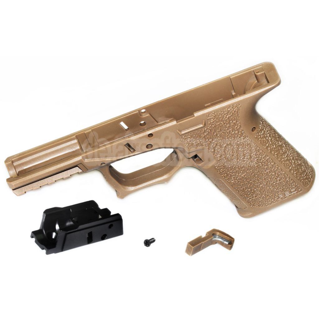 JDG Polymer80 Lizenziert P80 PF940C Unterer Rahmen Geeignet für Tokyo Marui G19 GEN3 Serie GBB Pistolen Airsoft