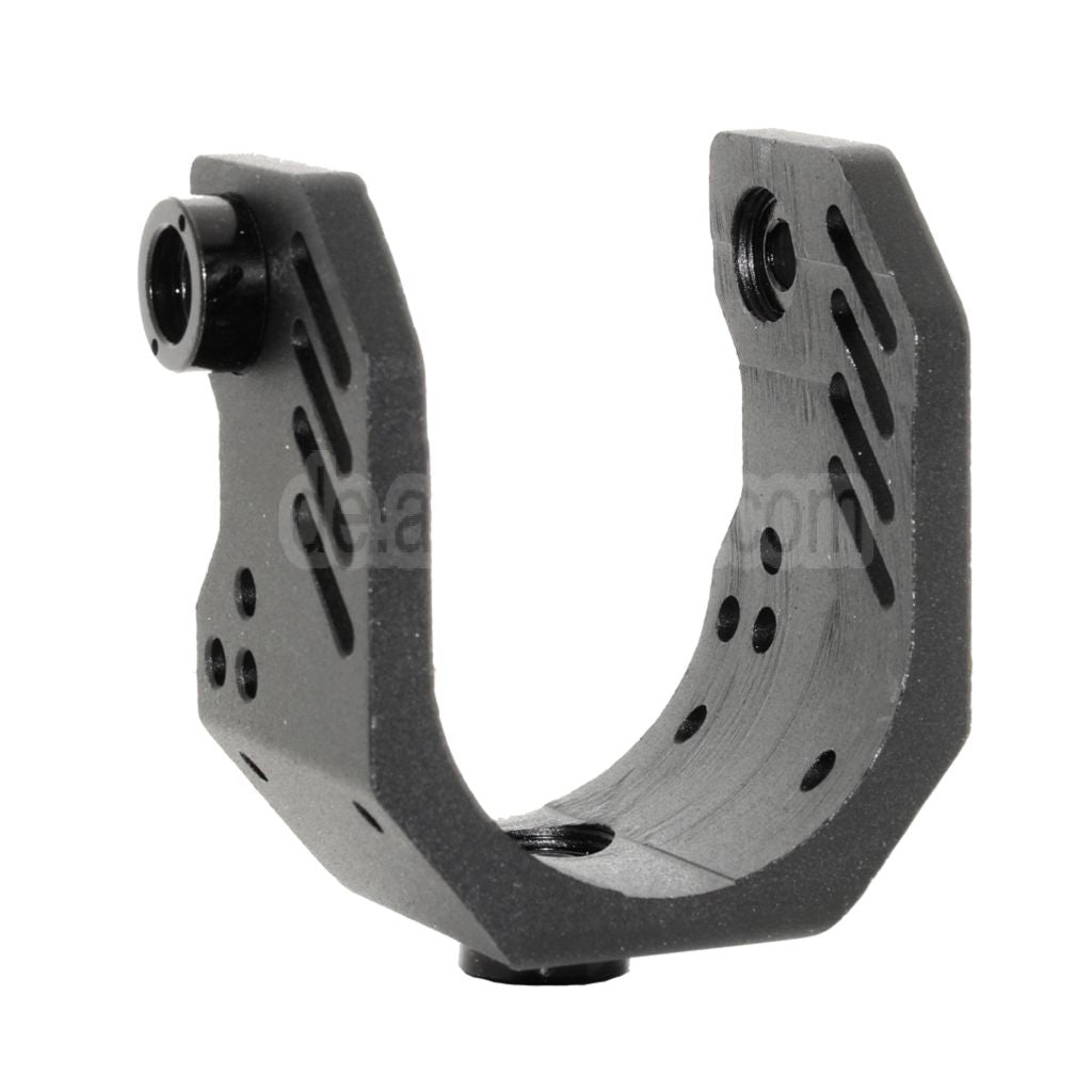 AirsoftEra Schaftriemen Adapterplatte C Geeignet für CYMA CM060 Tokyo Marui P90 AEG Gewehre Schwarz