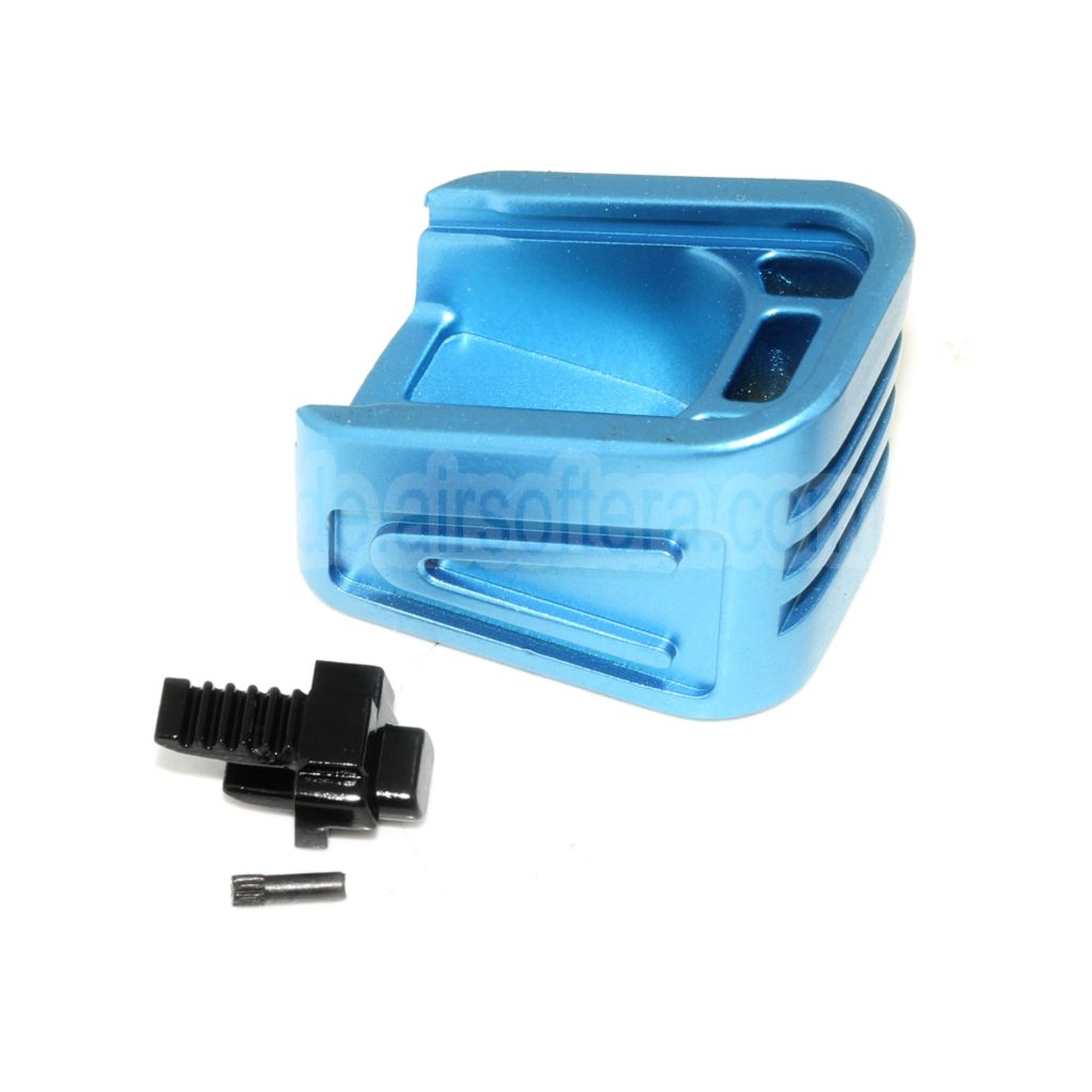 APS Aluminium Magazin Grundplatte B Geeignet für APS ACP SHARK / Tokyo Marui G17 G18C GBB Pistolen Magazin