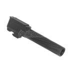 APS EMG 98mm/112mm Geriffelte Spirale Äußerer Lauf +12mm CW im Uhrzeigersinn Geeignet für APS EMG F1 Firearms BSF Serie GBB Pistolen Airsoft Schwarz