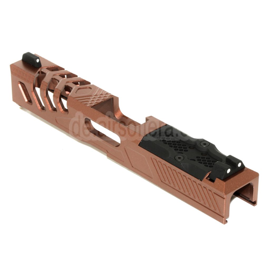 APS EMG F1 Firearms 170mm Metall Schlitten mit Korn Kimme Geeignet für APS EMG F1 Firearms BSF Serie Pistolen Airsoft