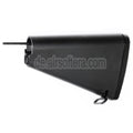 AirsoftEra 188mm Kurzer Stil Festem Schaft Geeignet für M4 M16 M16A1 M16A2 Serie AEG Gewehre Schwarz