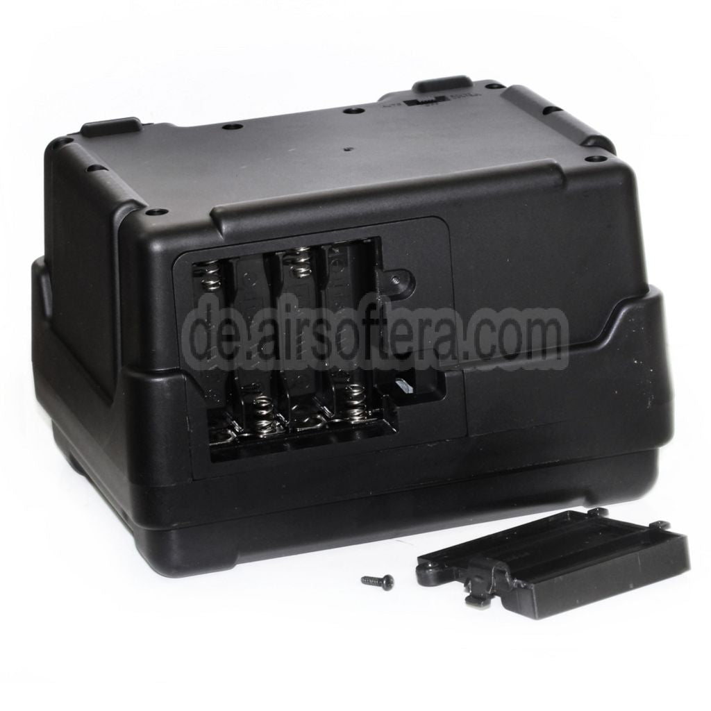 AirsoftEra 2600rd Elektrisch Trommelmagazin Geeignet für M4 M16 Serie AEG Gewehre Schwarz