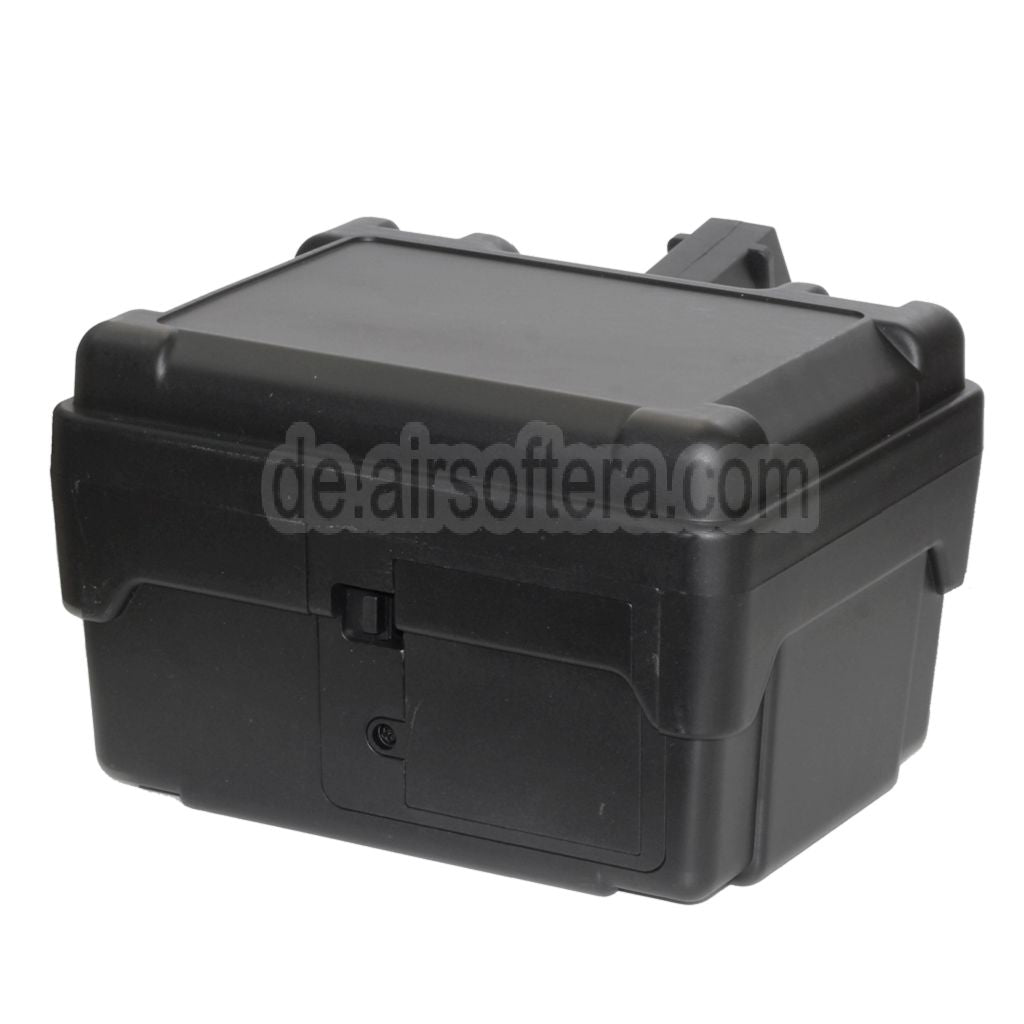 AirsoftEra 2600rd Elektrisch Trommelmagazin Geeignet für M4 M16 Serie AEG Gewehre Schwarz