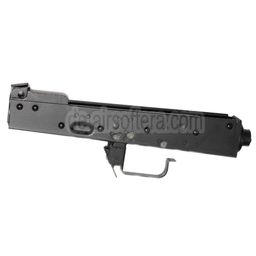 Golden Eagle Metallgehäuse AKM Empfänger mit M4 schaftrohr adapter Geeignet für JG Golden Eagle 6831 AK Serie AEG Gewehre Airsoft Schwarz