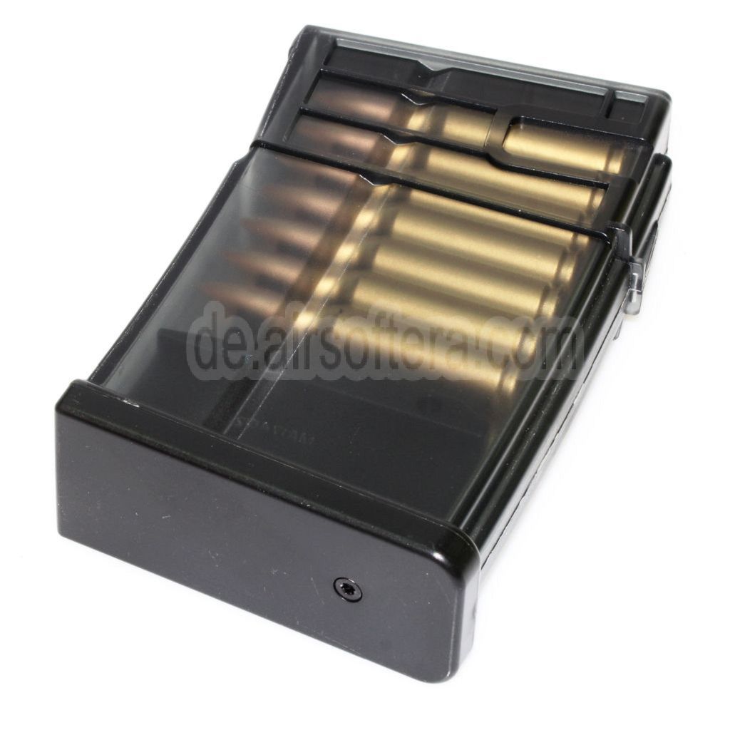Golden Eagle 70rd Mid-Cap Magazin Geeignet für Golden Eagle Tokyo Marui HK417 Serie AEG Gewehre Airsoft Schwarz
