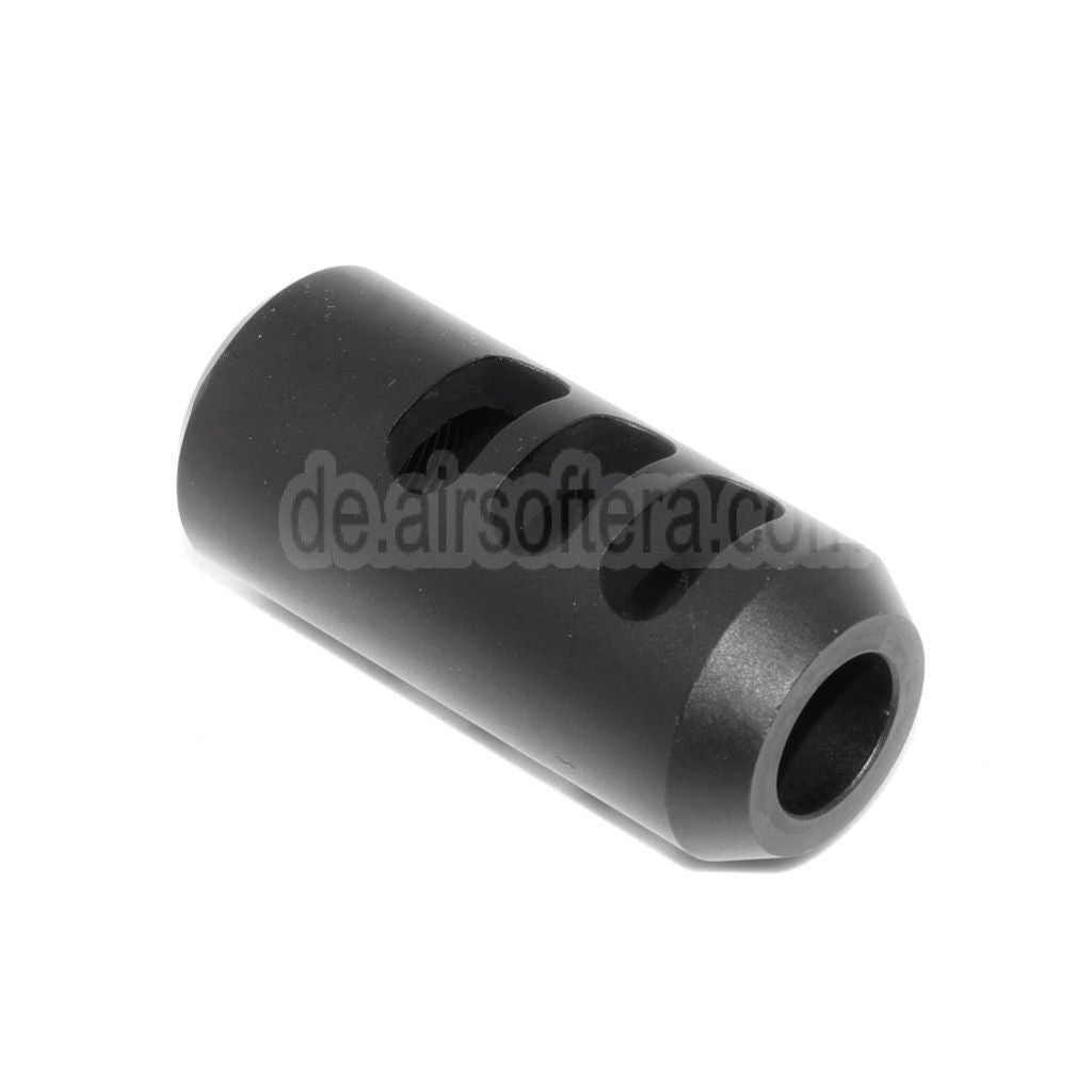 Golden Eagle 65mm Metall Mündungsfeuerdämpfer 3201 Geeignet für JG Golden Eagle 3201 3202 3203 M200 Serie Nemesis Vanquish LMR Bolt Action Gewehre Airsoft