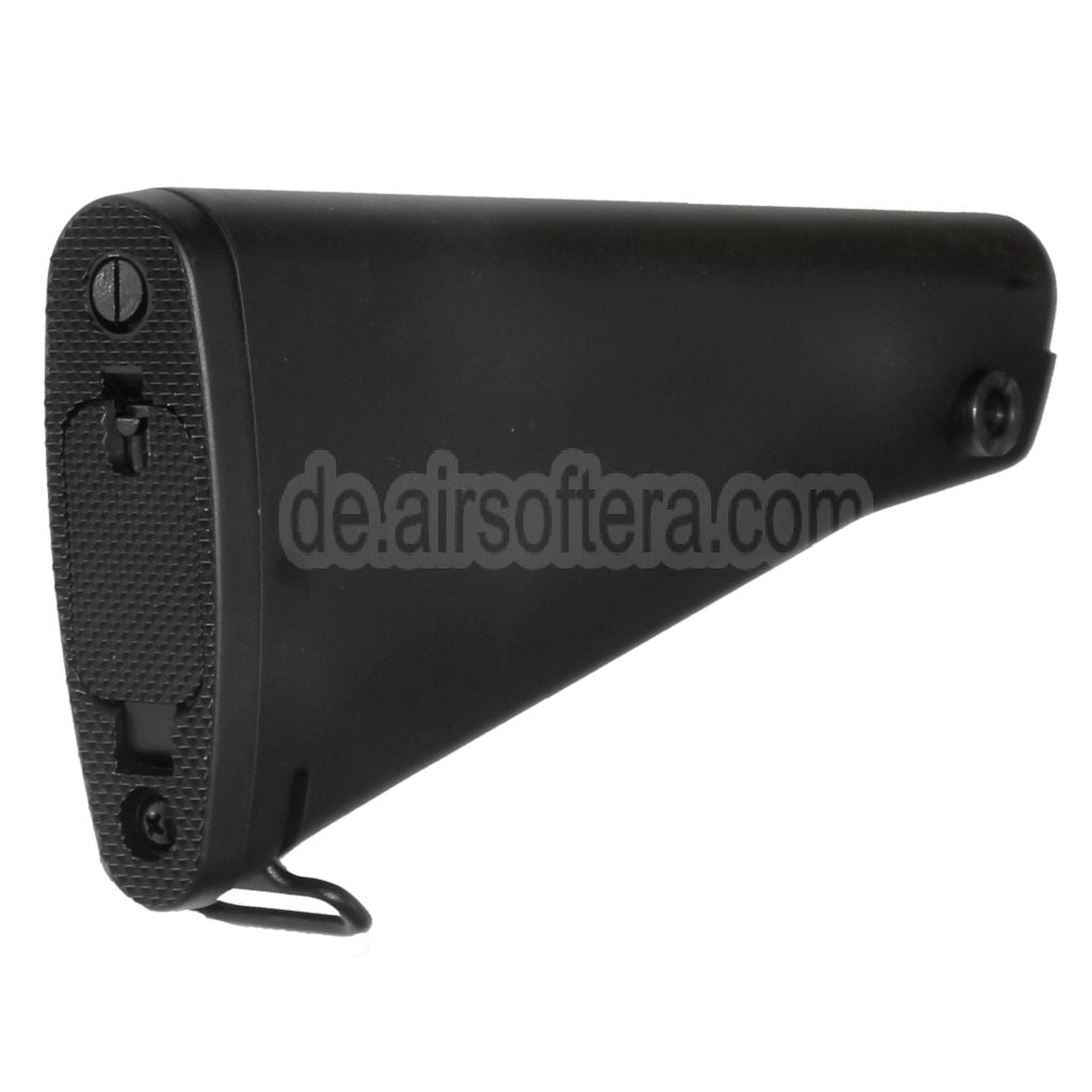 Golden Eagle Fester Schaft Geeignet für JG6601 M16A3 M4 M16 Serie AEG Gewehre Airsoft Schwarz