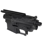 Golden Eagle Oberer Unterer Metall Körperempfänger Geeignet für JG Golden Eagle Tokyo Marui M4 S-System AEG Gewehre Airsoft Schwarz
