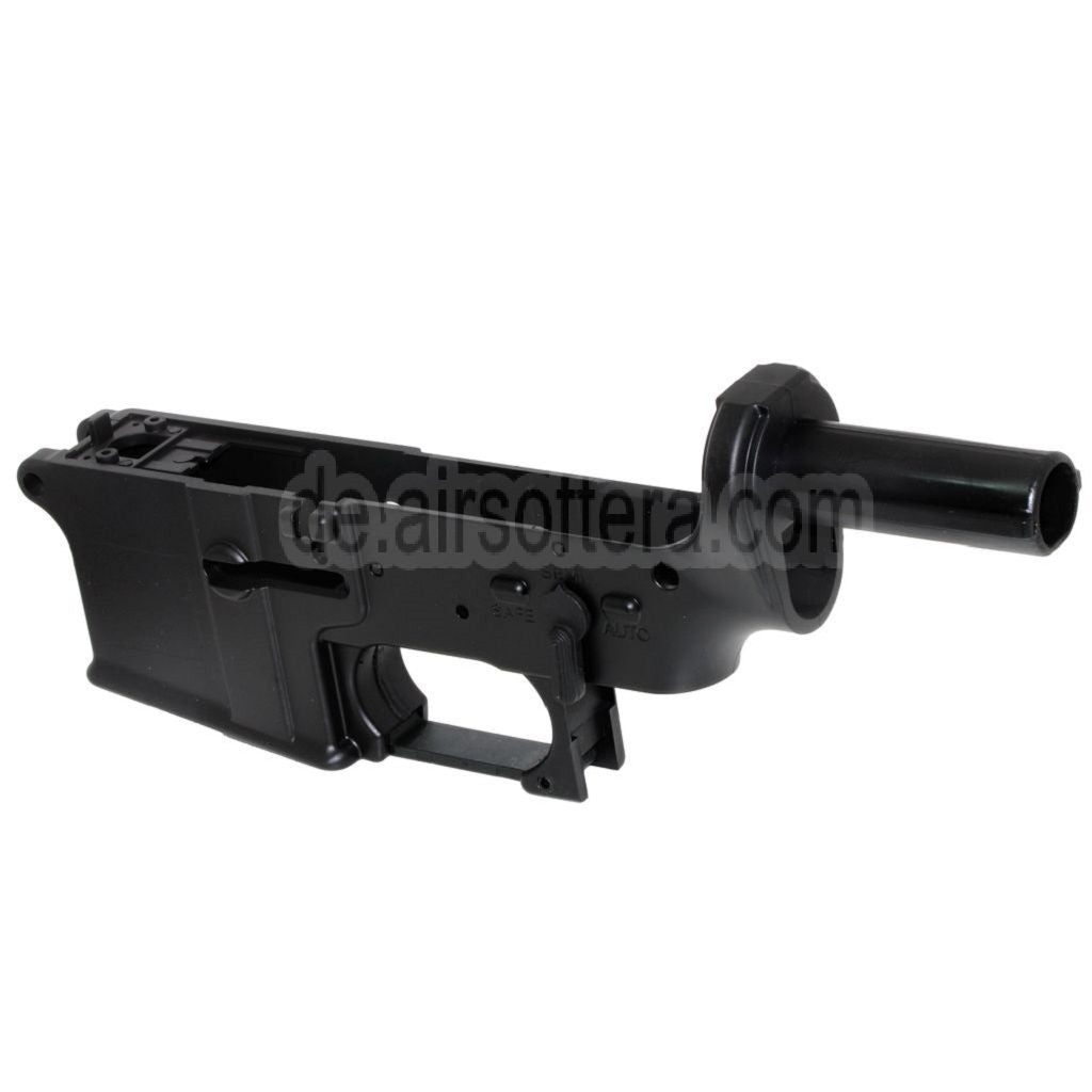 Golden Eagle Plastik Unter Körperempfänger Geeignet für JG Golden Eagle Tokyo Marui M4 M16 Serie AEG Gewehre Airsoft Schwarz
