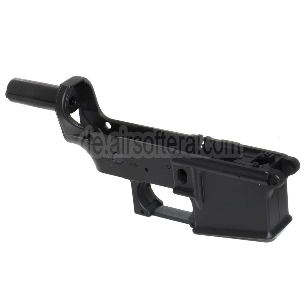 Golden Eagle Plastik Unter Körperempfänger Geeignet für JG Golden Eagle Tokyo Marui M4 M16 Serie AEG Gewehre Airsoft Schwarz