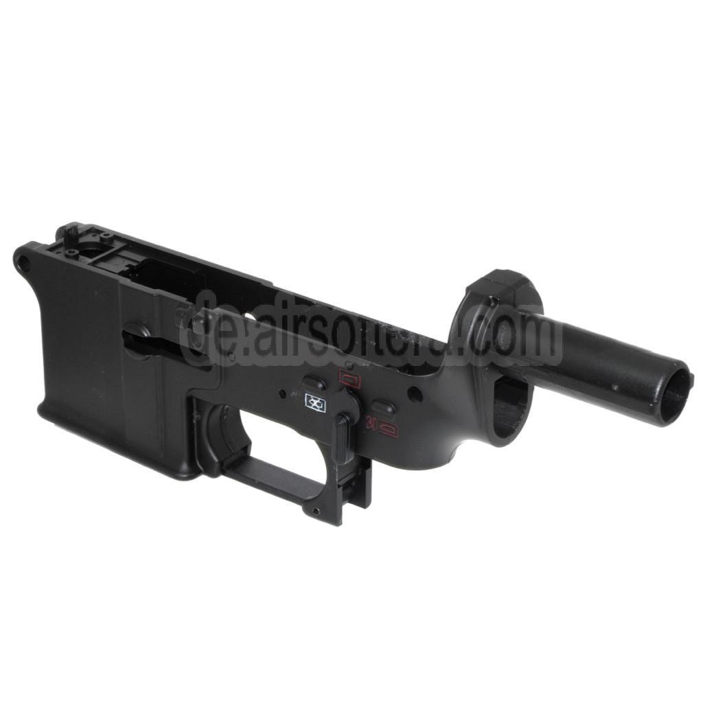 Golden Eagle 416 Plastik Unter Körperempfänger Geeignet für JG Golden Eagle Tokyo Marui M4 M16 Serie AEG Gewehre Airsoft Schwarz