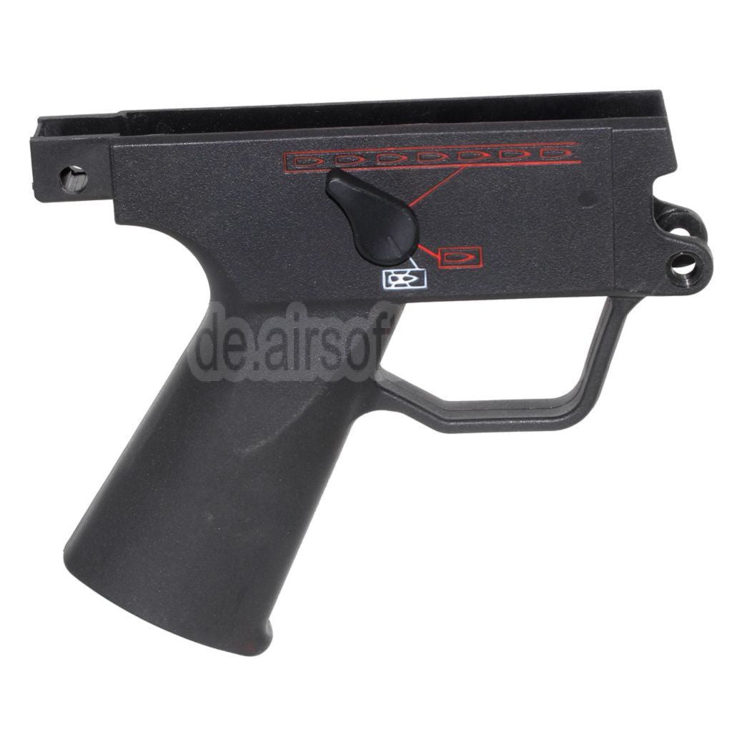 Golden Eagle Original Plastik Unter Körperempfänger Geeignet für JG Golden Eagle 6851 MP5 Serie AEG Gewehre Airsoft Schwarz
