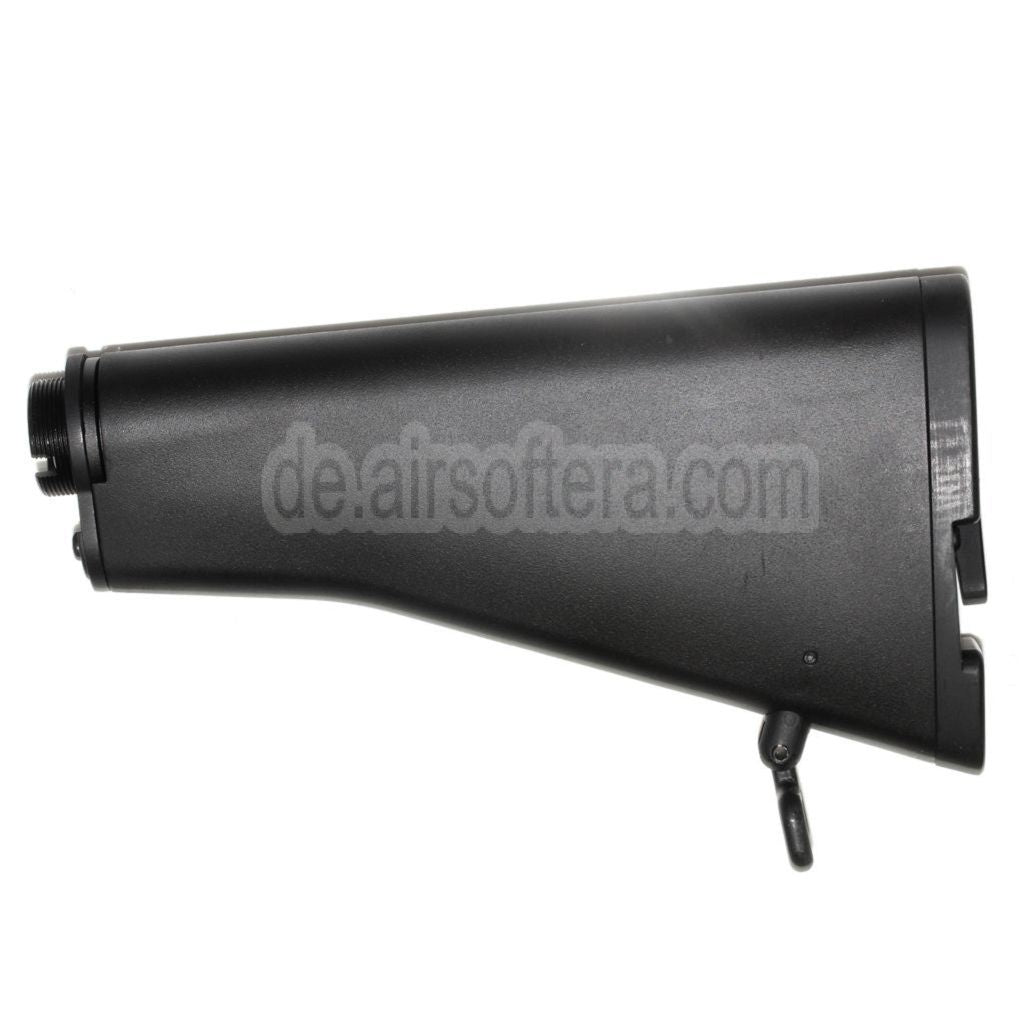 Golden Eagle CAR-15 Einziehbarer Schaft Geeignet für JG6661 Tokyo Marui M4 Serie AEG Gewehre Airsoft Schwarz