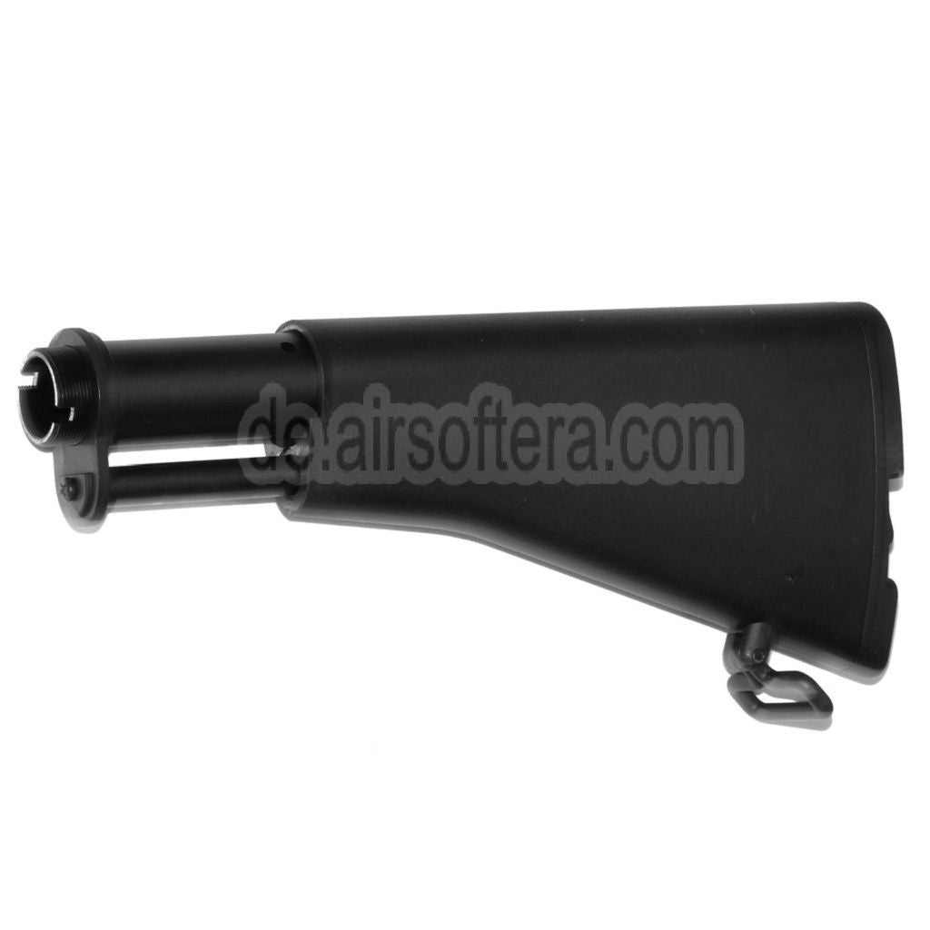 Golden Eagle CAR-15 Einziehbarer Schaft Geeignet für JG6661 Tokyo Marui M4 Serie AEG Gewehre Airsoft Schwarz
