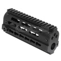 Golden Eagle 170mm FightLite MCR Keymod RAS Handschutz Schienen System Geeignet für JG6661 Tokyo Marui M4 Serie AEG Gewehre Airsoft Schwarz