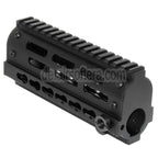 Golden Eagle 170mm FightLite MCR Keymod RAS Handschutz Schienen System Geeignet für JG6661 Tokyo Marui M4 Serie AEG Gewehre Airsoft Schwarz
