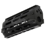 Golden Eagle 170mm FightLite MCR Keymod RAS Handschutz Schienen System Geeignet für JG6661 Tokyo Marui M4 Serie AEG Gewehre Airsoft Schwarz