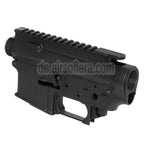 Golden Eagle Polymer Oberer Unterer Körperempfänger Geeignet für JG Golden Eagle WA M4 M16 Serie GBB Gewehre Airsoft Schwarz