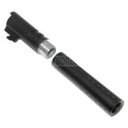 DOUBLE BELL 124mm/128mm V12 Stil Äußerer Lauf Set Geeignet für DOUBLE BELL ARMY Tokyo Marui 1911 GBB Pistolen Airsoft