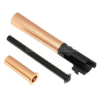 DOUBLE BELL 124mm/128mm V12 Stil Äußerer Lauf Set Geeignet für DOUBLE BELL ARMY Tokyo Marui 1911 GBB Pistolen Airsoft