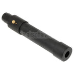 DOUBLE BELL 173mm/203mm x 34mm MPX QD Schalldämpfer mit Mündungsfeuerdämpfer Geeignet für -14mm CCW Gegen den Uhrzeigersinn Lauf Gewehre Airsoft Schwarz