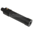 DOUBLE BELL 184mm/214mm x 44mm MPX QD Schalldämpfer mit Mündungsfeuerdämpfer Geeignet für -14mm CCW Gegen den Uhrzeigersinn Lauf Gewehre Airsoft Schwarz