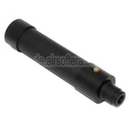 DOUBLE BELL 184mm/214mm x 44mm MPX QD Schalldämpfer mit Mündungsfeuerdämpfer Geeignet für -14mm CCW Gegen den Uhrzeigersinn Lauf Gewehre Airsoft Schwarz