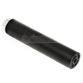 DOUBLE BELL 198mm/204mm x 43mm Schalldämpfer Geeignet für -14mm CCW Gegen den Uhrzeigersinn Gewehre Airsoft Schwarz/Silber