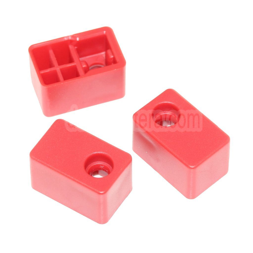APS 3 Stück BB Loader Adapter Geeignet für APS X1 Xtreme GBox Serie GBB Gewehre Airsoft Magazin Rot