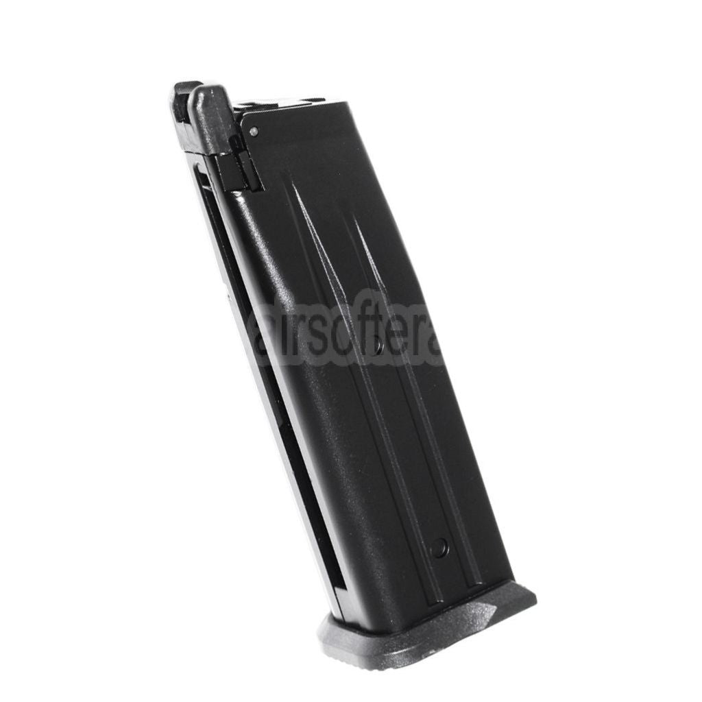 ARMY ARMAMENT 25rd Gas Magazin Geeignet für Hi-Capa 3.8 Serie GBB Pistolen Airsoft Schwarz