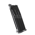 ARMY ARMAMENT 25rd Gas Magazin Geeignet für Hi-Capa 3.8 Serie GBB Pistolen Airsoft Schwarz