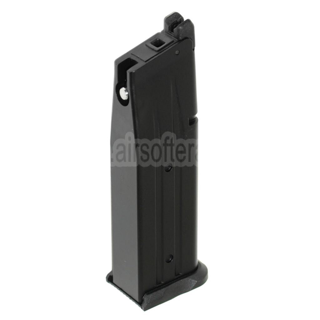 ARMY ARMAMENT 25rd Gas Magazin Geeignet für Hi-Capa 3.8 Serie GBB Pistolen Airsoft Schwarz