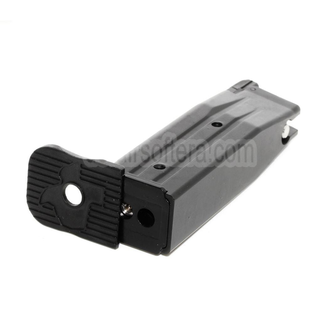 ARMY ARMAMENT 25rd Gas Magazin Geeignet für Hi-Capa 3.8 Serie GBB Pistolen Airsoft Schwarz