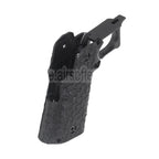 ARMY ARMAMENT Pistolengriff Fischschuppen Punktierung Geeignet für R607 DVC Carry EMG AW WE Tokyo Marui Hi-Capa Serie GBB Pistolen Airsoft Schwarz