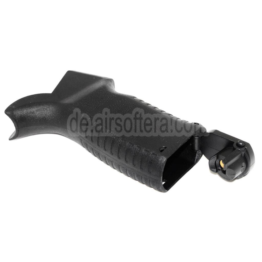 CYMA PDW Typ Glitch gerader Rennpistolengriff Geeignet für CYMA Tokyo Marui M4 M16 Serie AEG Gewehre Airsoft Schwarz